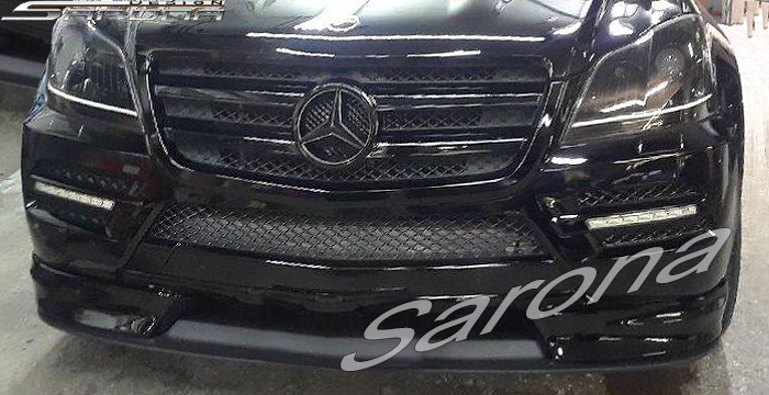 Custom Mercedes GL  SUV/SAV/Crossover Front Lip/Splitter (2006 - 2012) - $790.00 (Part #MB-056-FA)